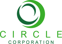 CIRCLE CORPORATION Logotipo COLOR